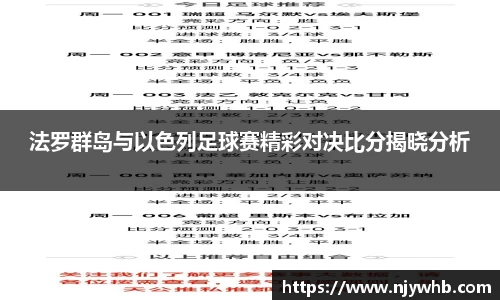 法罗群岛与以色列足球赛精彩对决比分揭晓分析
